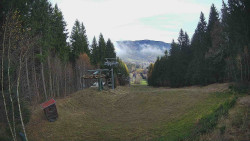 Výstupní stanice lanové dráhy