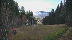 Výstupní stanice lanové dráhy