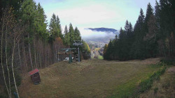 Výstupní stanice lanové dráhy