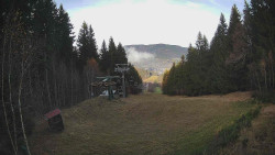 Výstupní stanice lanové dráhy