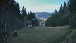 Výstupní stanice lanové dráhy