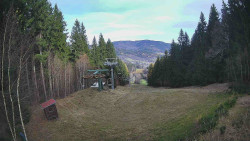 Výstupní stanice lanové dráhy