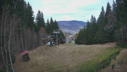 Výstupní stanice lanové dráhy