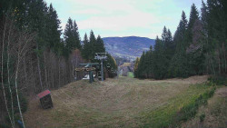 Výstupní stanice lanové dráhy