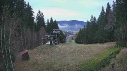 Výstupní stanice lanové dráhy