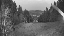 Výstupní stanice lanové dráhy