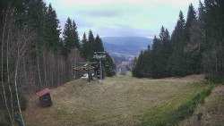 Výstupní stanice lanové dráhy