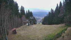 Výstupní stanice lanové dráhy