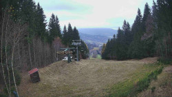 Výstupní stanice lanové dráhy