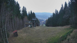 Výstupní stanice lanové dráhy