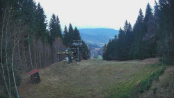 Výstupní stanice lanové dráhy