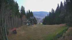 Výstupní stanice lanové dráhy