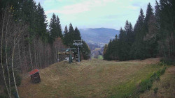 Výstupní stanice lanové dráhy