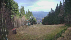 Výstupní stanice lanové dráhy