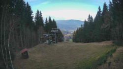 Výstupní stanice lanové dráhy