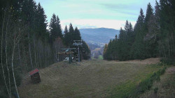 Výstupní stanice lanové dráhy