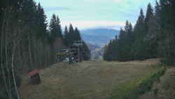 Výstupní stanice lanové dráhy