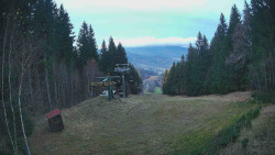 Výstupní stanice lanové dráhy