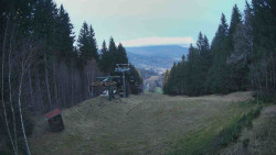 Výstupní stanice lanové dráhy