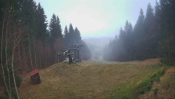 Výstupní stanice lanové dráhy