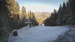 Výstupní stanice lanové dráhy