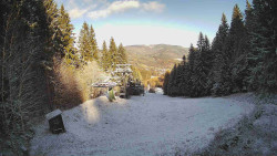 Výstupní stanice lanové dráhy