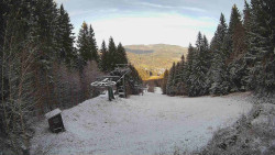 Výstupní stanice lanové dráhy