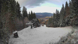 Výstupní stanice lanové dráhy