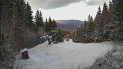 Výstupní stanice lanové dráhy