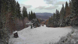 Výstupní stanice lanové dráhy