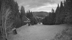 Výstupní stanice lanové dráhy