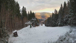 Výstupní stanice lanové dráhy