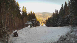 Výstupní stanice lanové dráhy