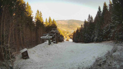 Výstupní stanice lanové dráhy