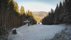 Výstupní stanice lanové dráhy