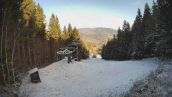 Výstupní stanice lanové dráhy