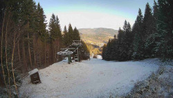 Výstupní stanice lanové dráhy