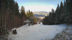 Výstupní stanice lanové dráhy