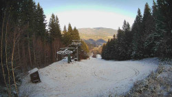 Výstupní stanice lanové dráhy