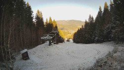 Výstupní stanice lanové dráhy