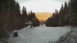 Výstupní stanice lanové dráhy