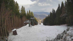 Výstupní stanice lanové dráhy