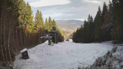 Výstupní stanice lanové dráhy