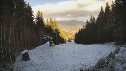 Výstupní stanice lanové dráhy