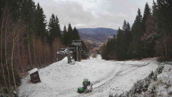 Výstupní stanice lanové dráhy