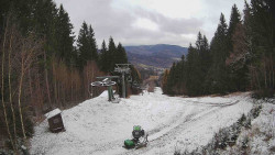 Výstupní stanice lanové dráhy