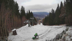 Výstupní stanice lanové dráhy