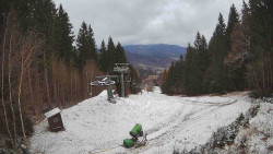 Výstupní stanice lanové dráhy