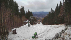 Výstupní stanice lanové dráhy