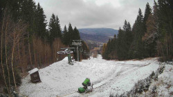 Výstupní stanice lanové dráhy